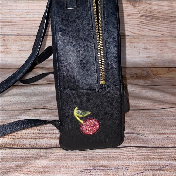 Kate Spade Black “Run Wild” Tomi Backpack Purse - Picture 5 of 13